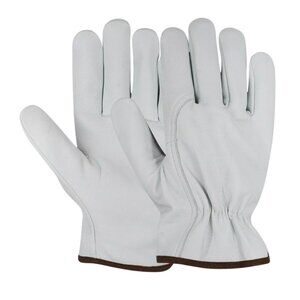 PAKNADA Goatskin Leather Gloves 1Pairs Durable Safety for Outdoor, Industrial